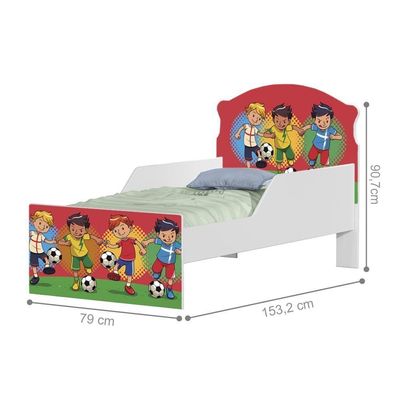 Mini Cama Futebol Menino