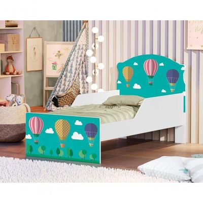 Mini Cama Balão No Céu Com Colchão