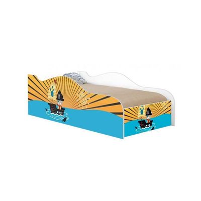 Cama Carro Fun Adesivada Do Mar Solteiro