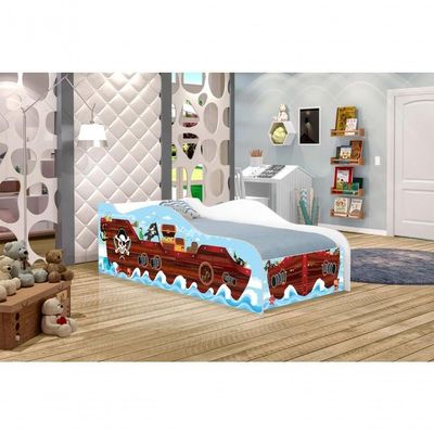 Cama Princesa Rosa Casinha Casa Com Nichos