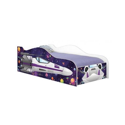 Cama Carro Nave Star Force Kids Solteiro