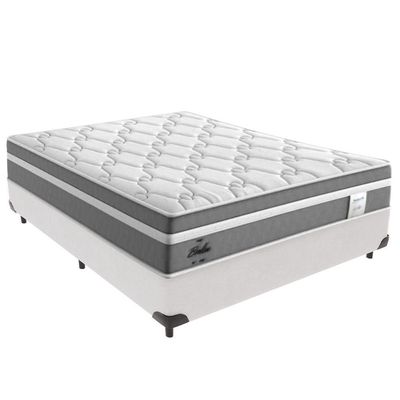 Cama Box Casal E Colchão Molas Ensacadas Berlim Probel