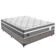 Cama Box Casal E Colchão Molas Ensacadas Berlim Probel - Cinza