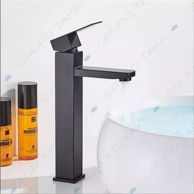 Torneira Preta Banheiro Monocomando Lavabo Bica Alta Vbt