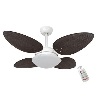 Ventilador Volare P Palmae Tabaco 127V E Controle Remoto 110V