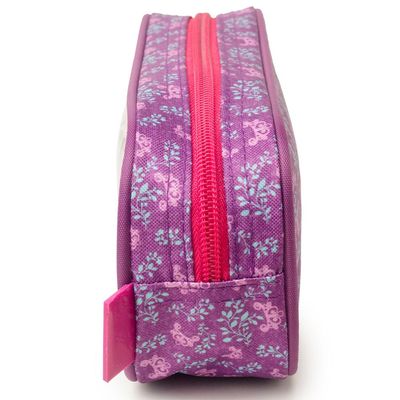 Estojo Escolar Feminino Princesinha Sofia Lilás U / Lilas