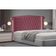 Cabeceira De Cama Box Toquio King 195 Cm Suede Rosa Bebê Do Lar Móveis E Decoração