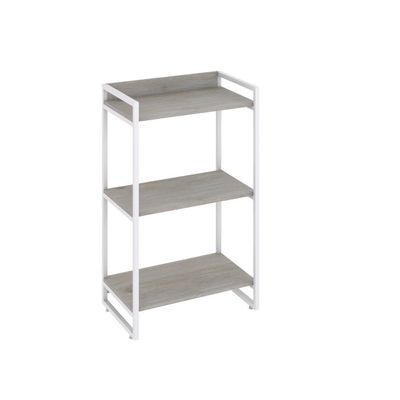 Estante Kuadra 60x40x104cm C/03 Prateleiras Snow / Est.branca Snow / Est.branca
