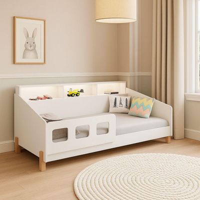 Cama Infantil Com Proteção Lateral Mavi – Estilo Montessori
