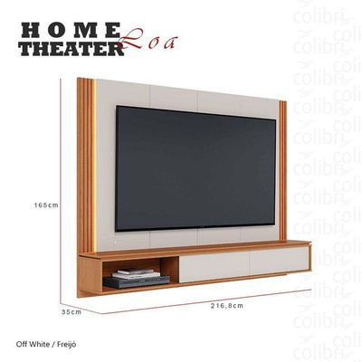 Home Suspenso Loa Off White Freijó – Colibri