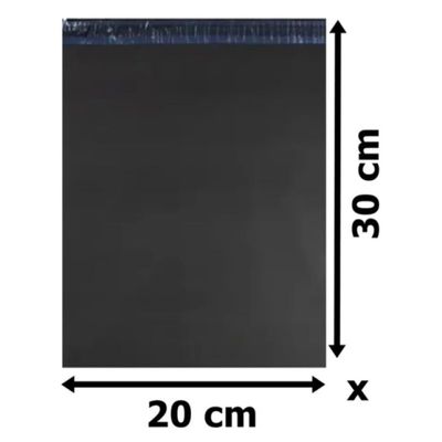 Saco Plastico Cinza Envio Sedex Correio 20x30 15 Unidades