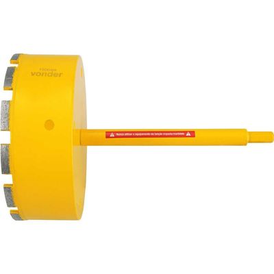 Serra Copo 150mm Diamantada Haste Vonder