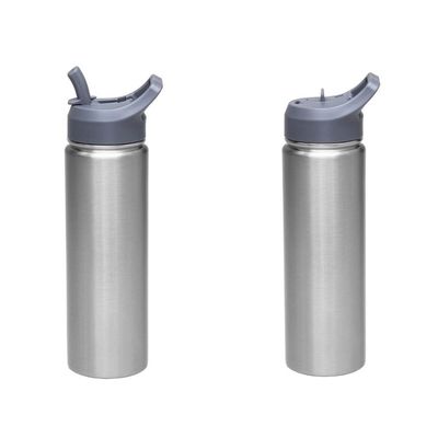 Squeeze Garrafa Térmica Tramontina 650ml Inox com Canudo