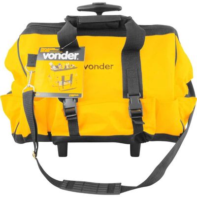 Bolsa em lona para ferramentas 45cm x 25cm x 35cm com rodas BL 060 VONDER