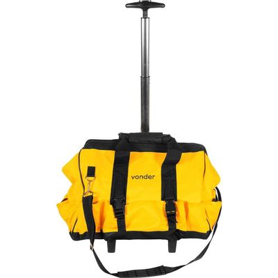 Bolsa em lona para ferramentas 45cm x 25cm x 35cm com rodas BL 060 VONDER