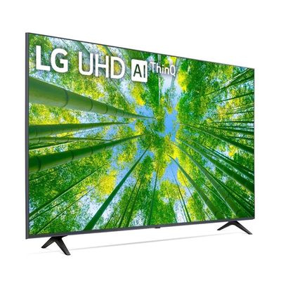 Smart TV LG 60'' 4K UHD WiFi Bluetooth HDR Inteligência Artificial ThinQ Smart Magic Google Alexa 60UQ8050PSB 2022