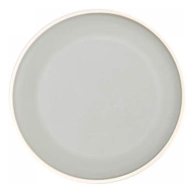 Prato De Sobremesa Melamina Class Cinza 21,5cm Wolff Servir Entrada Avulso