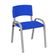 Kit 9 Cadeira Iso Infantil Creche, Escola Base Cinza Azul
