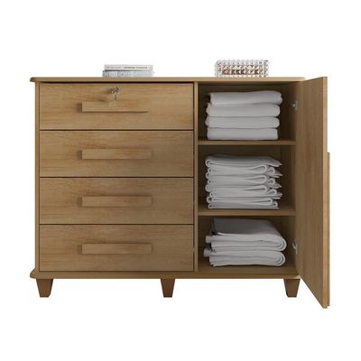 Cômoda Com 4 Gavetas Lyons Cinamomo