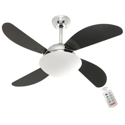Ventilador Air Preto 220V E Controle Remoto 220V