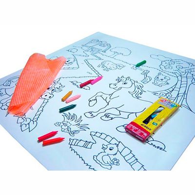 Tapete p/ colorir - Fazenda - Kits for Kids