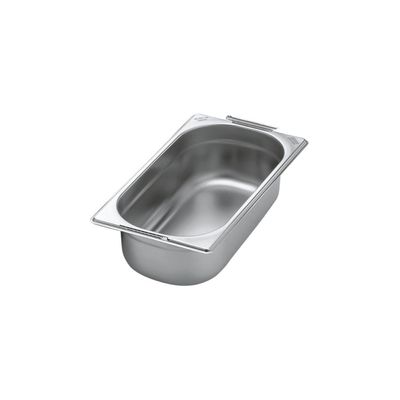 Cuba Tramontina 1/3 em Aço Inox com Alças Moveis Profundidade 65 mm - Aço 430