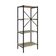 Estante C/04 Prateleiras 118x45x33cm Tub Tueh1144 Carvalho - Est.preta Carvalho / Est.preta