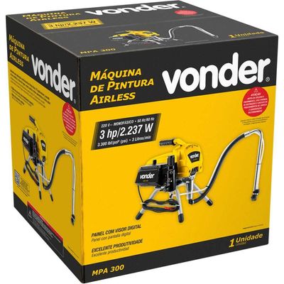 Maq De Pint Airless Mpa300 3,0hp 220v Vonder