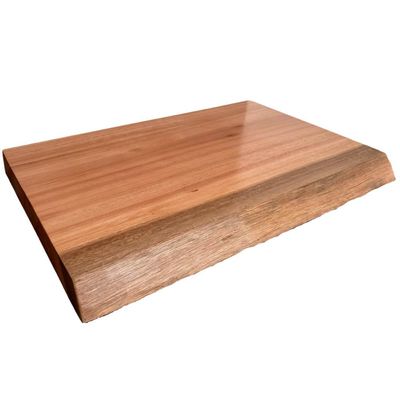 Bancada de Banheiro Rústica 60x43x6cm Madeira Eucalipto Aparador Cuba Lavabo