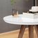Conjunto Mesa Lateral Sofá Sala Pés Palito Branco