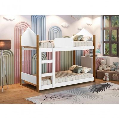 Beliche Infantil Casinha Alice Branco