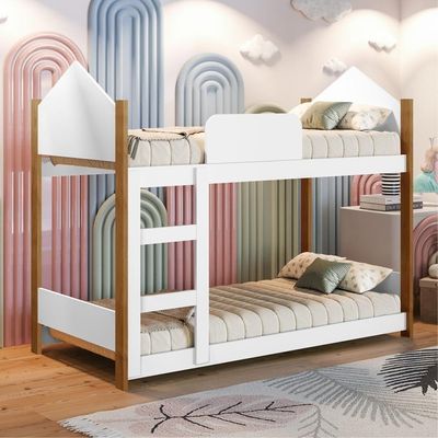 Beliche Infantil Casinha Alice Branco