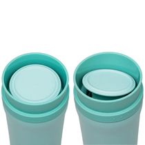 Copo Térmico Inox Tramontina 460ml Verde Bocal 360° Quente Frio Garrafa Café Bebida