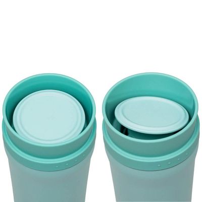 Copo Térmico Inox Tramontina 460ml Verde Bocal 360° Quente Frio Garrafa Café Bebida