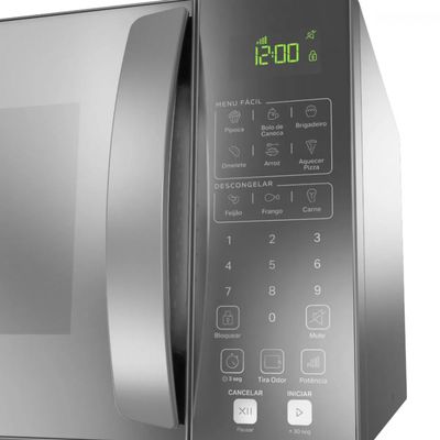 Forno Micro-ondas CMS46AR 32L Cinza Espelhado 220V Consul Cinza espelhado