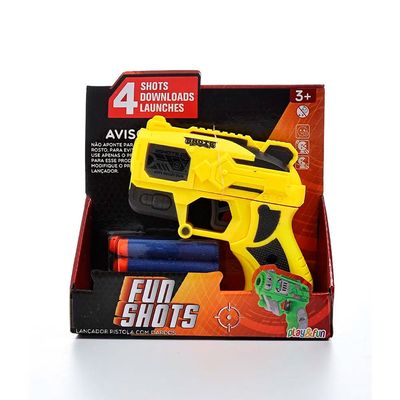 Mini Lancador c Dardos Fun Shot CV222979