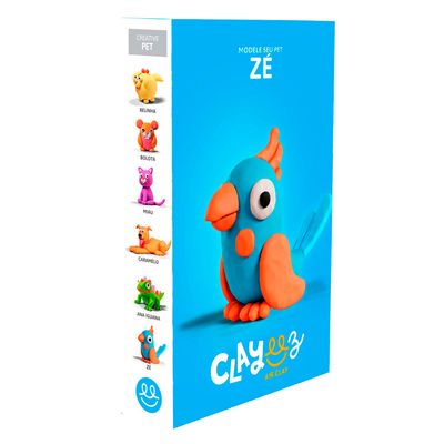Kit Massinha Clayeez Creative Doce Brinquedo