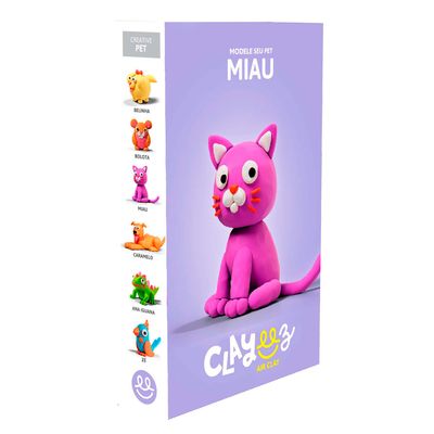 Kit Massinha Clayeez Creative Doce Brinquedo