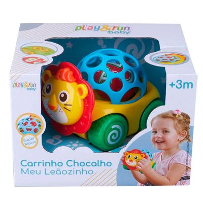 Carrinho Chocalho Meu Leaozinho CV233254