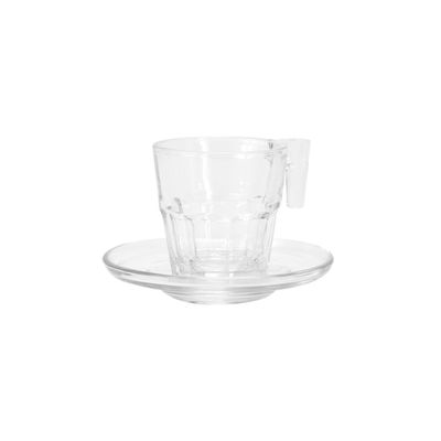Conjunto de Xícaras de Café Le Expresso em Vidro 6 Peças 70ml