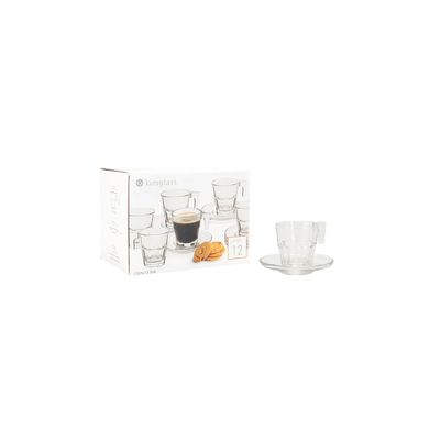 Conjunto de Xícaras de Café Le Expresso em Vidro 6 Peças 70ml