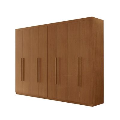Guarda Roupa Casal Heros Com 8 Portas E 4 Gavetas Moderna Naturalle