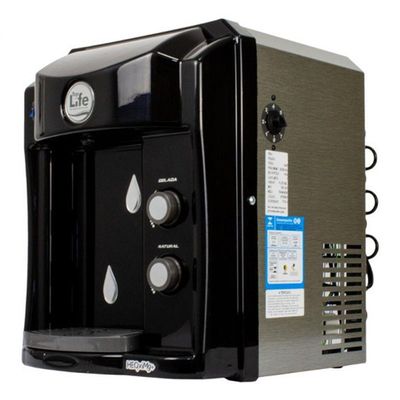 Purificador De Água Alcalina Ionizada Top Life Ozônio E Magnésio Preto 220V