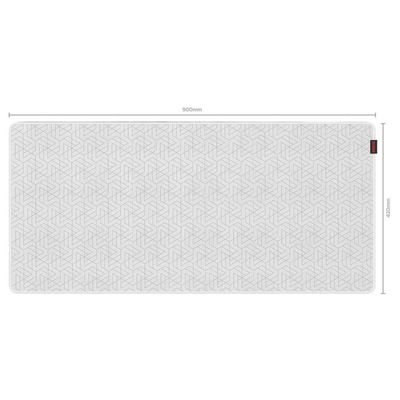 Mouse Pad Gamer Pcyes Maze Extended White Ghost - 900 X 420 - Pmm90x42wg