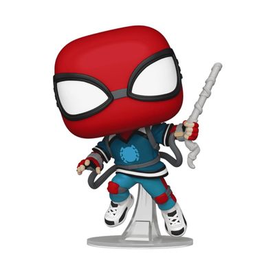 Boneco Funko Pop HomemAranha AmigãodaVizinhança TrajeCaseiro