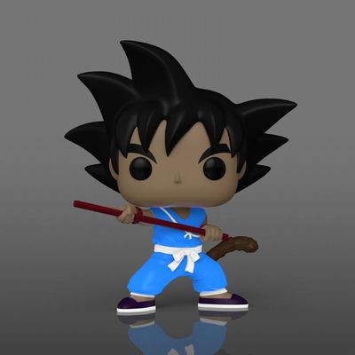 Boneco Funko Pop! Dragon Ball - Goku com Nyoibou (Glow)