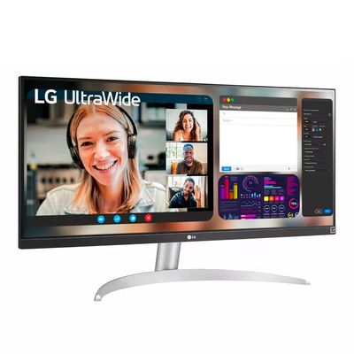 Monitor UltraWide 29 Polegadas LG 29WQ600-B com Tela IPS, Full HD, 100Hz, AMD FreeSync Branco / Bivolt