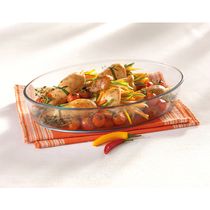 Assadeira Oval 1,6 Litros Marinex