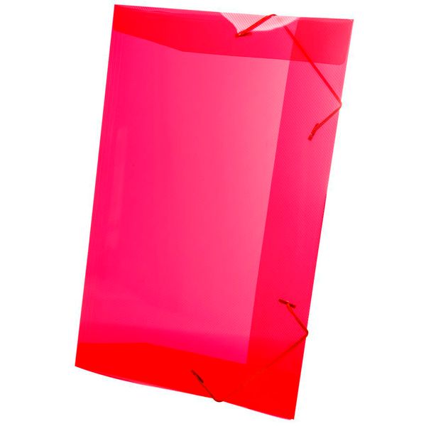 Pasta Aba Elástico Dello Line sem Lombo Vermelha 33,5x23,5cm Pasta Aba Elástico Dello Line sem Lombo Vermelha 33,5x23,5cm