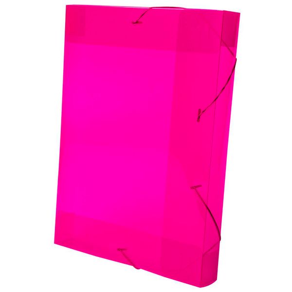 Pasta Aba Elástico Dello Line Lombo 4cm Rosa 33,5x23,5cm